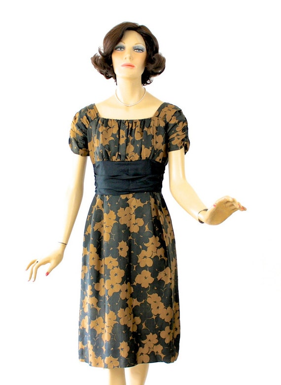 floral dinner dress