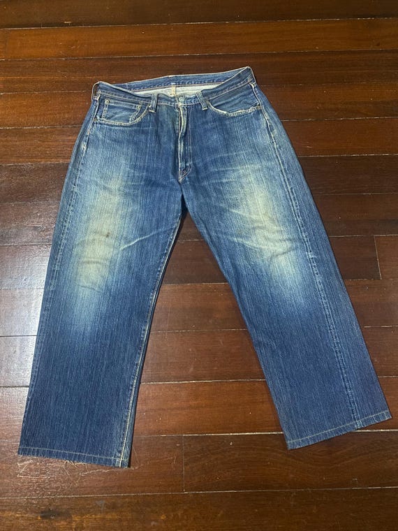 パンツ JOE McCOY vintage denim Vintage 40s World War II Inspired JOE Mccoy 901 Z Selvedge Mud