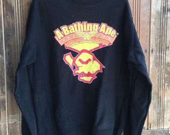 vintage Rare A BATHING APE 4thed 25 Te By Civilized Bape