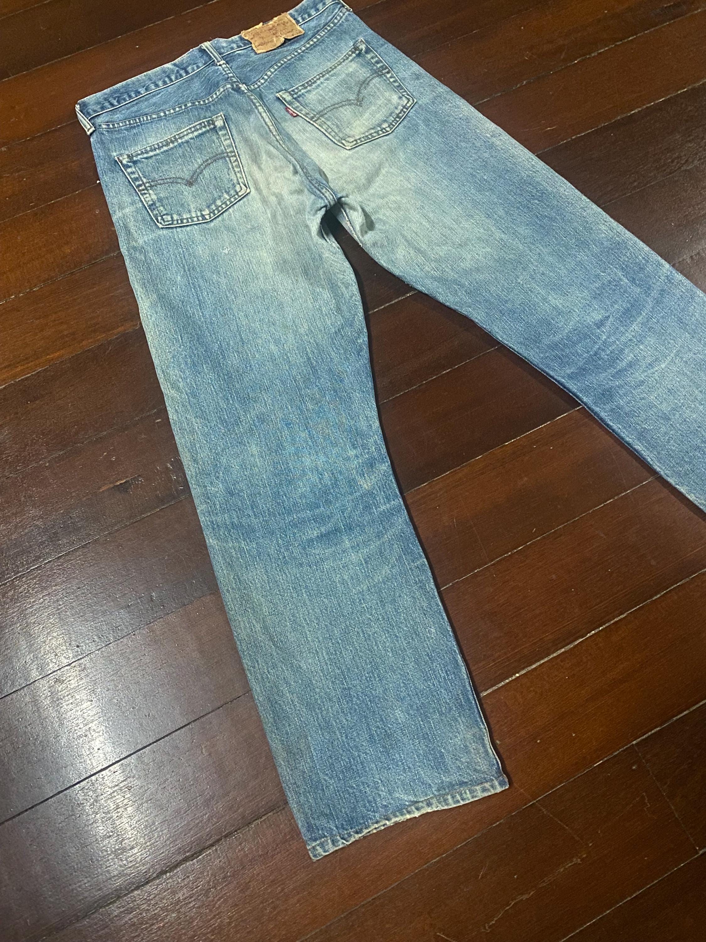 Vintage 90s LEVIS 502XX Selvedge Jeans, Made in Japan, 34 Waist - Etsy