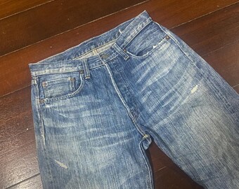 Vintage SUGAR CANE Hawaii Aloha Distressed Rework Denim - Etsy
