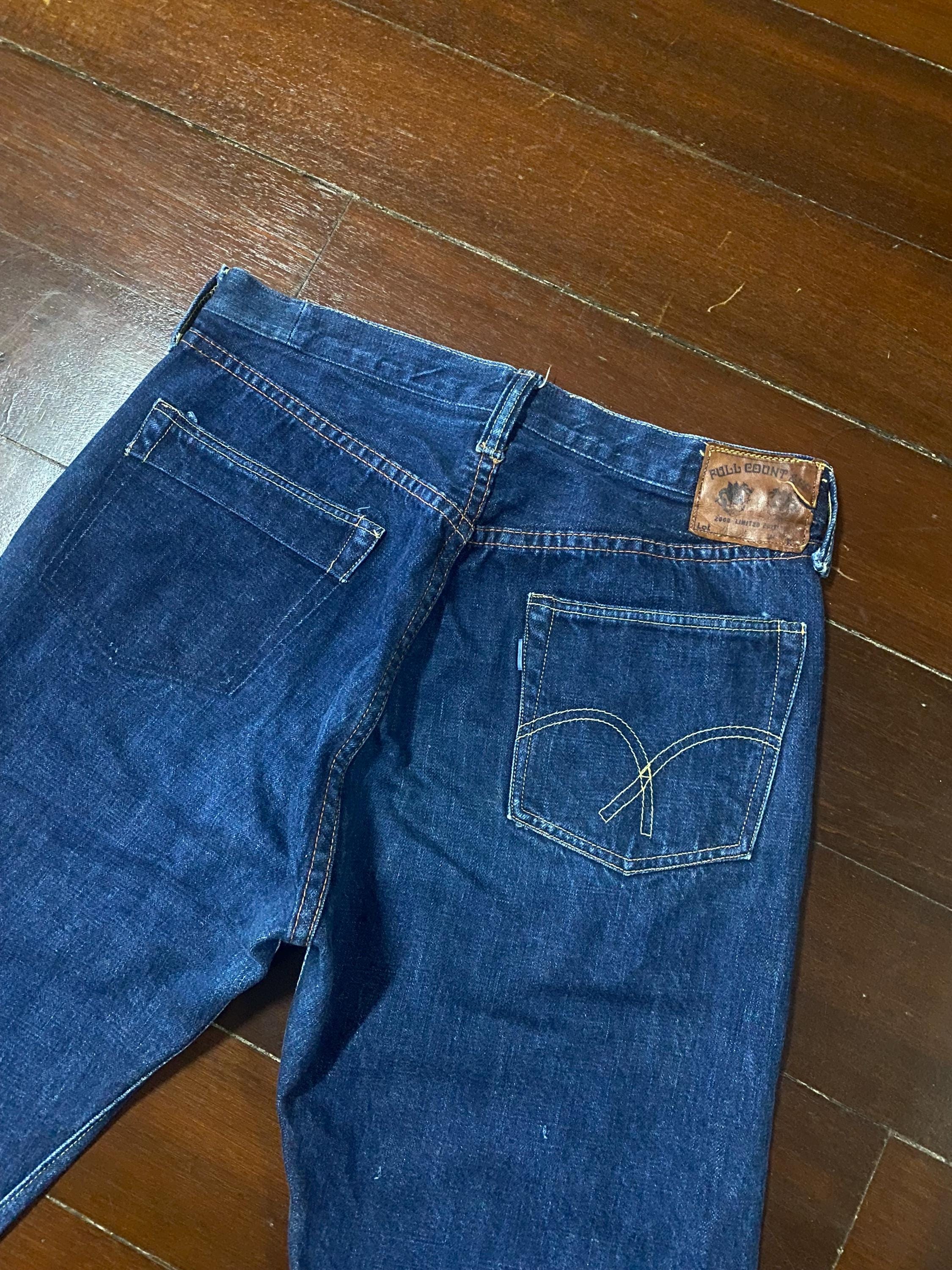 Rare Vintage 2000 Limited Edition FULLCOUNT 0105 Selvedge Single 