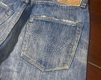 Vintage SUGAR CANE Hawaii Aloha Distressed Rework Denim - Etsy