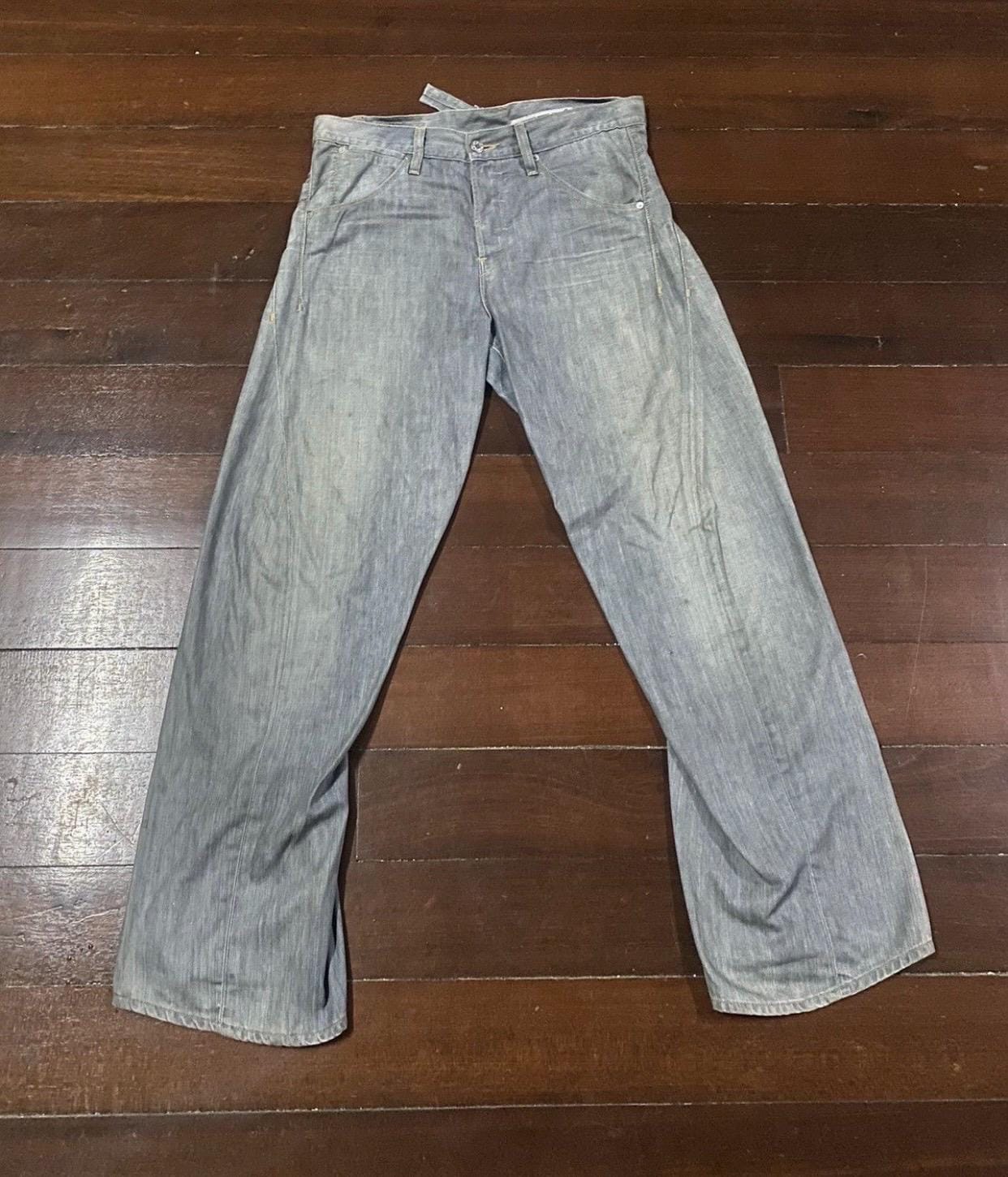 Vintage Levi's Engineered Jeans Flare Single Pocket 36x33 - Etsy