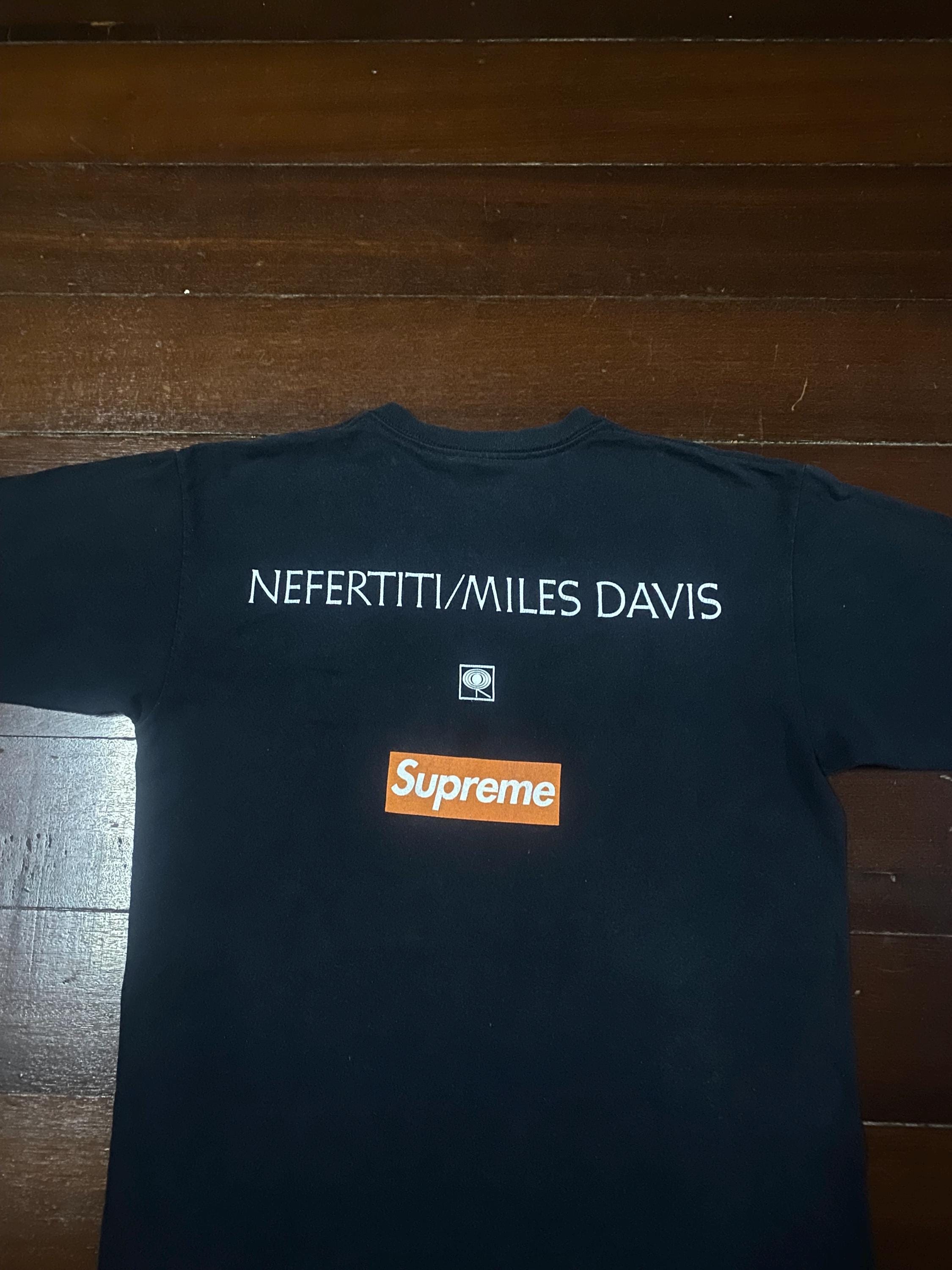 Vintage Supreme Miles Davis Nefertiti Photo Tee - Etsy