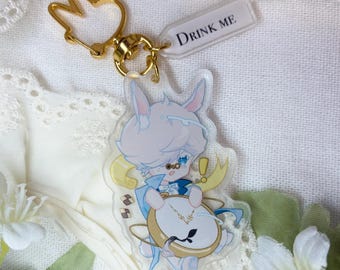 Qifrey in Wonderland 2.5" Acrylic Charm | Witch Hat Atelier