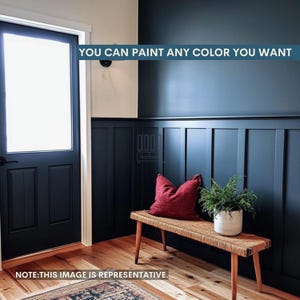 wainscoting kit wall accent design 3d panels moulding molding bespoke paneling wall molding package diy decor half board and batten