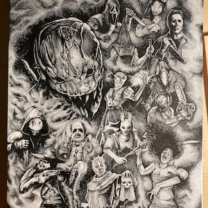 original dead by daylight drawing