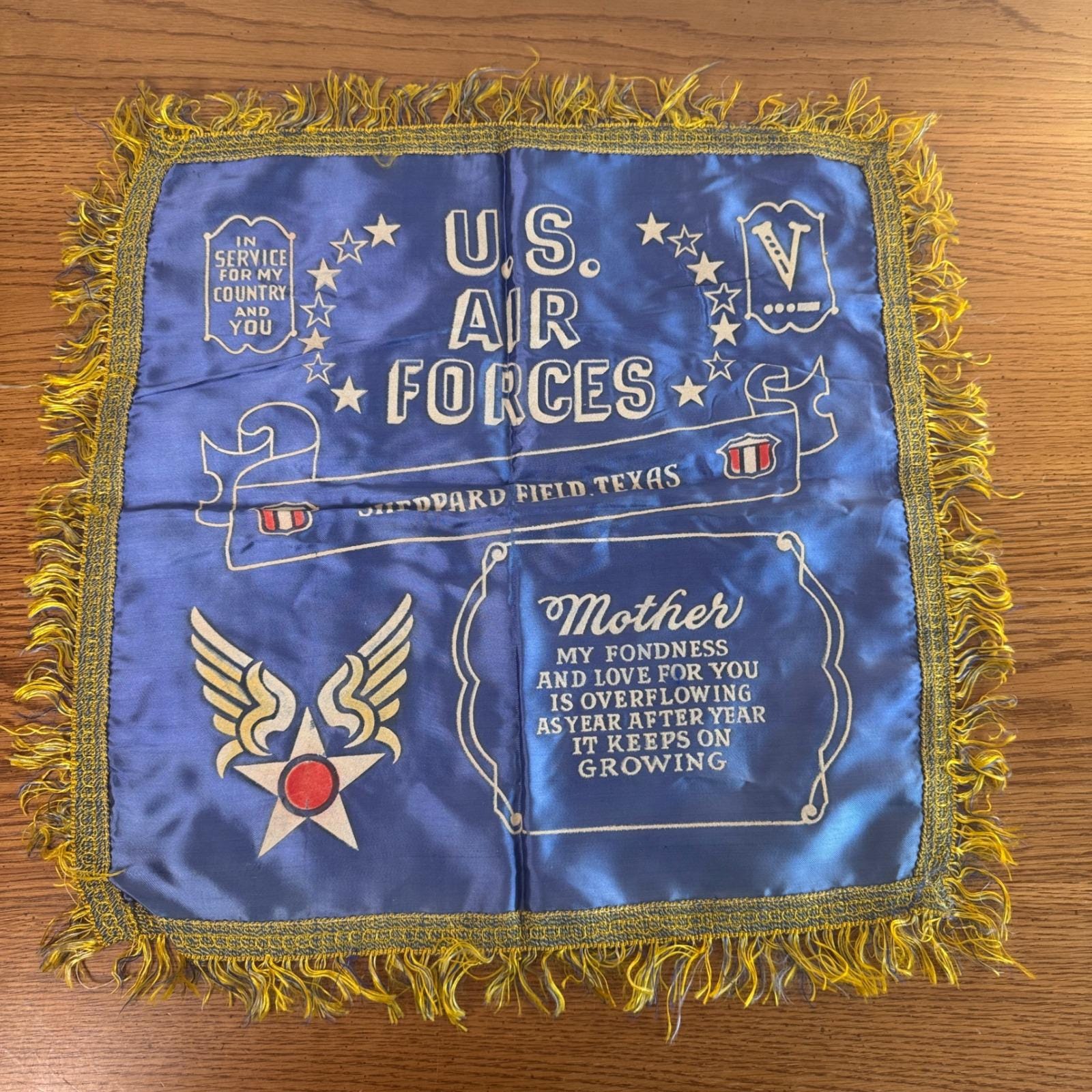 Vintage Air Force Pillow - Etsy