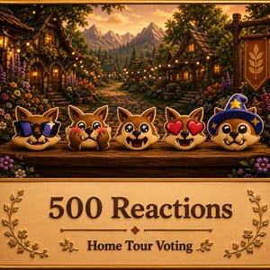Palia - 500 Home Tour Votes