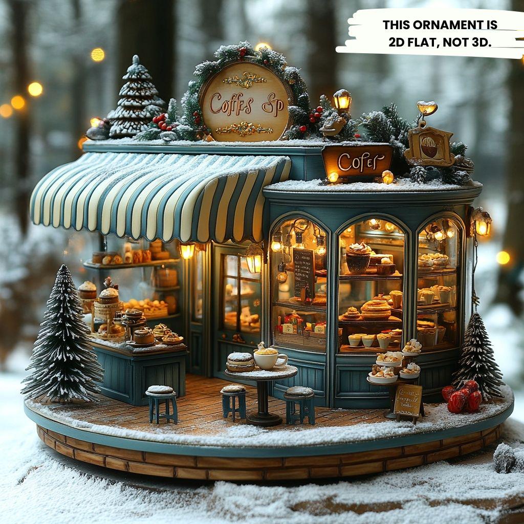 Winter village figurines - Etsy 日本