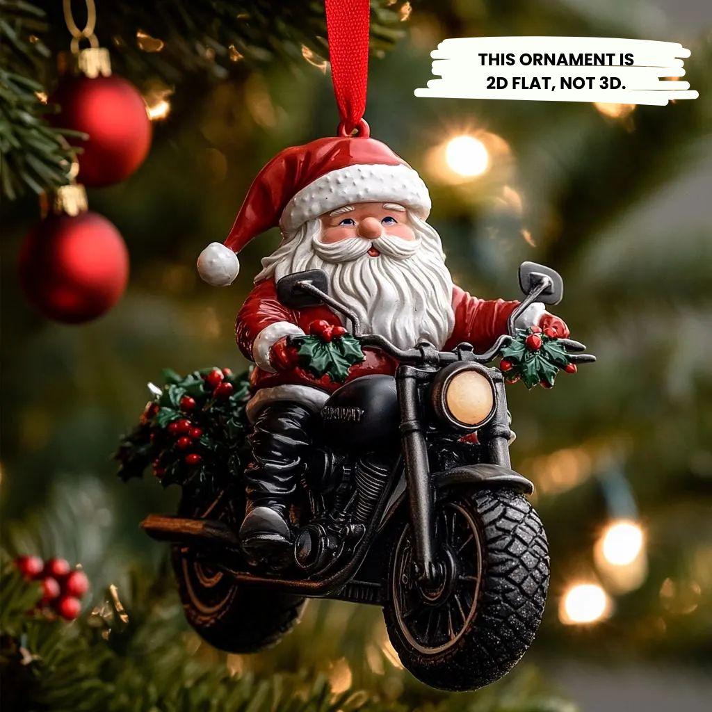 Harley Davidson Santa - Etsy Canada