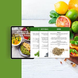 Natural Superfoods Guide: Healthy Eating, Conscious Diet (Digital Download)
