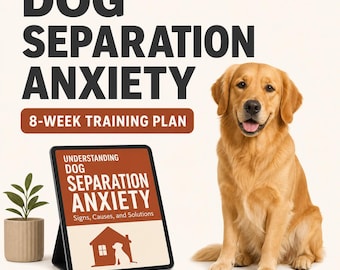Dog Separation Anxiety Guide | 8-Week Training Plan PDF