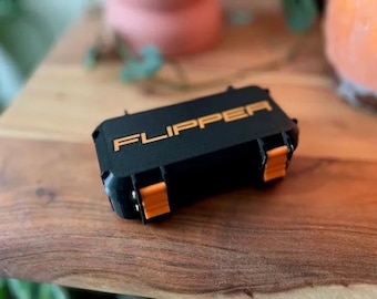 FlipperZero + WiFi Dev Board Rugged Case | Protective 3D Printed Shell | Secure Fit, Durable Design, Full Access | Cybersecurity Tool