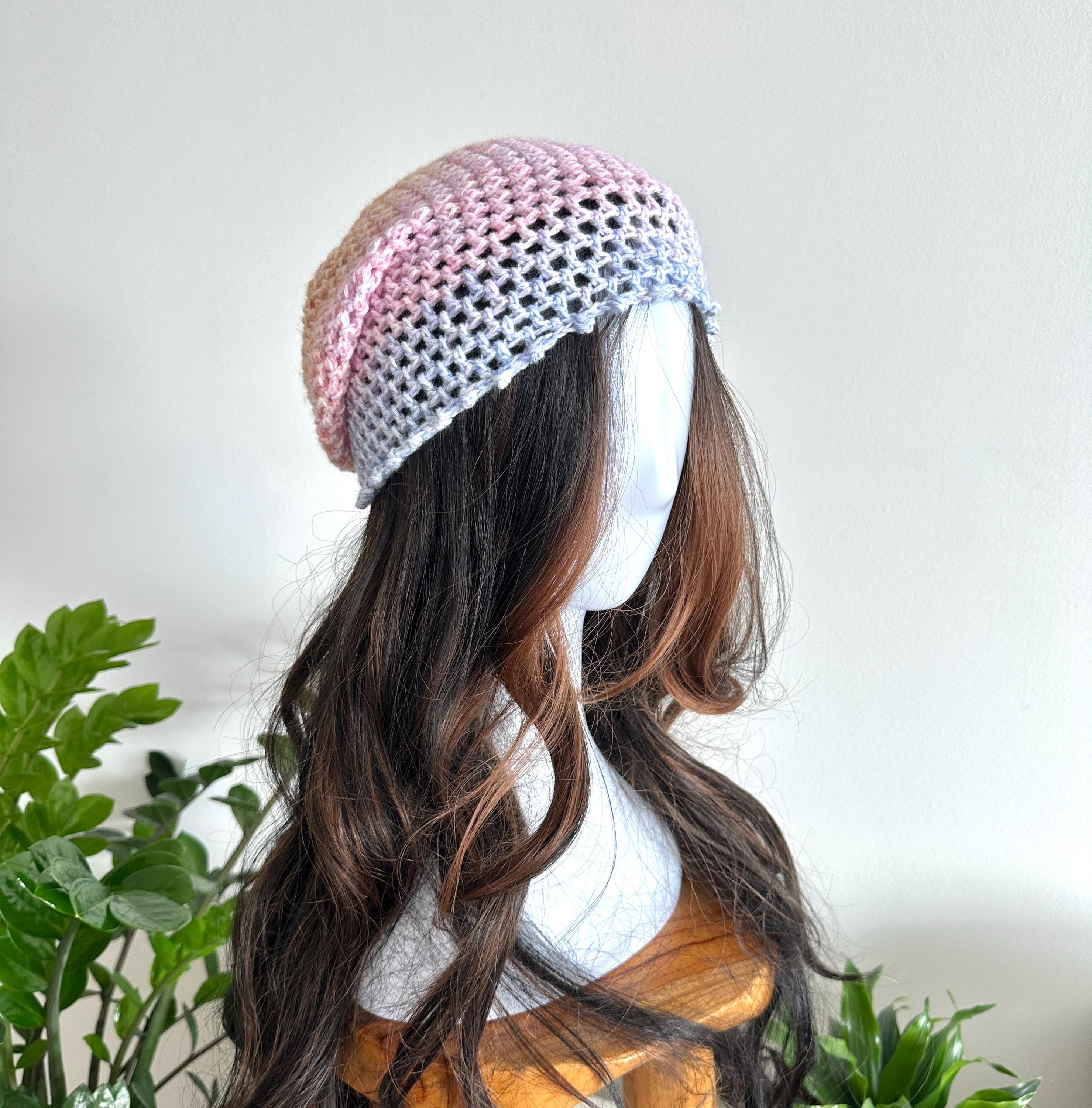 Open Slouchy Hat - Etsy