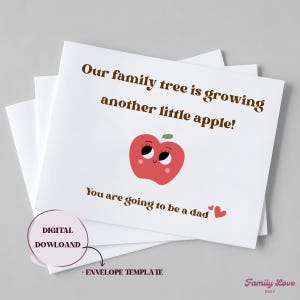 Annuncio di gravidanza al marito Carta | Scarica digitale | Carta per la crescita della famiglia | Carta Papà futuro | Gravidanza a sorpresa stampabile