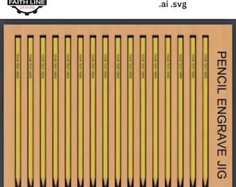 WeCreat Vision Pencil Jig: Laser Engraving Holder