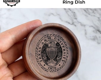 Same Day Ship | Aggie Ring Holder | Aggie Ring Dish | Texas A&M Aggie Ring | Aggie Ring | Ring Day Gift | Aggie Graduation Gift
