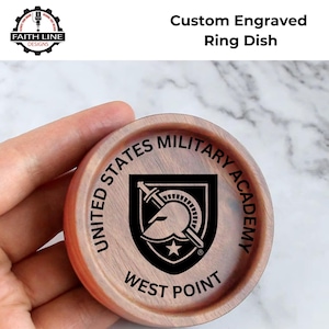 West Point Ring Holder | United States Military Academy | West Point Ring | West Point Ring | Ring Day Gift | Earned Not Given