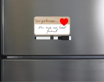 Valentine’s Day Fridge Magnet | Love Note Magnet | Christian Valentines Gift | Refrigerator Love Magnet | Words of Affirmation Gift