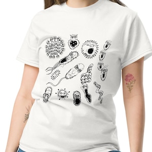 Funny Soyjak Bacteria Dumbass T-shirt, Wojak Party Chud Meme Shirt, Unisex Graphic Tee
