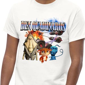 Ben Quadinaros T-Shirt: Funny Viral Brainrot Meme Shirt, Gaper Bingzoid and Jinky Minus