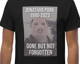 Camiseta en homenaje a John Pork, camiseta unisex con divertido meme viral, John Pork está llamando.