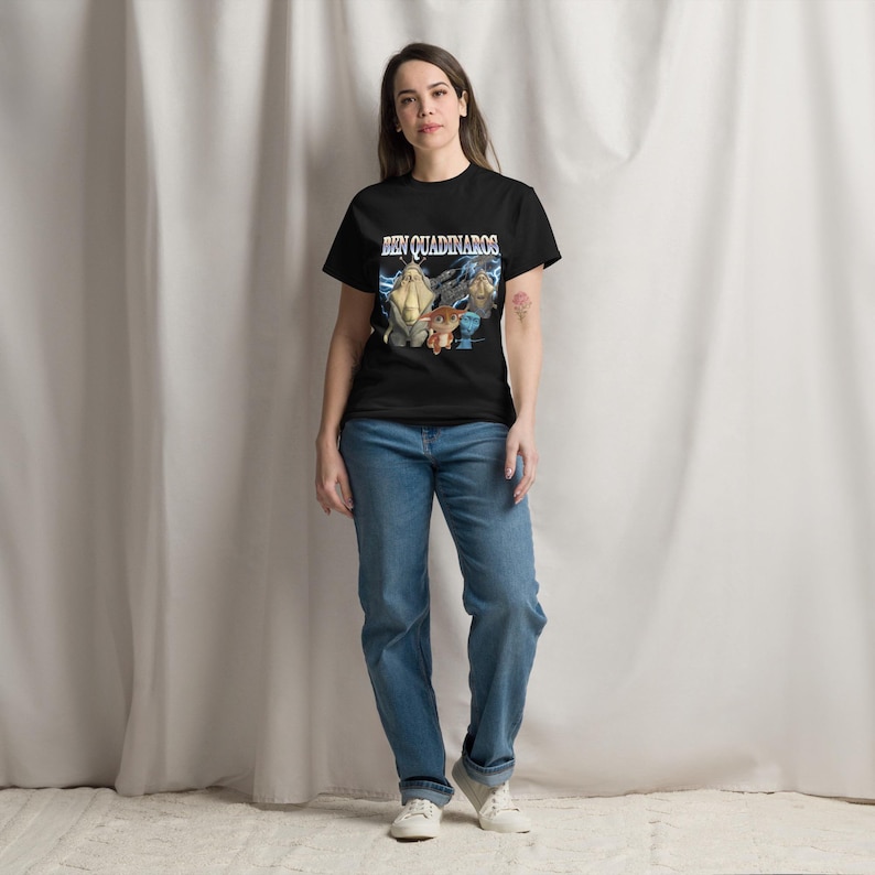 Ben Quadinaros T Shirt, Funny Viral Meme Tee Pod Racing Champion, Jinky Minus, Gaper Bingzoid, Geeked Brainrot