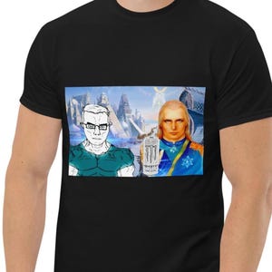 Camiseta Agartha Chud Meme, divertida camisa gráfica unisex Hyperborea Chudjak
