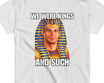 Lustiges Agartha Meme T-Shirt: Unhinged Brainrot Shirt, unangemessene Shirts, wir waren Könige und so