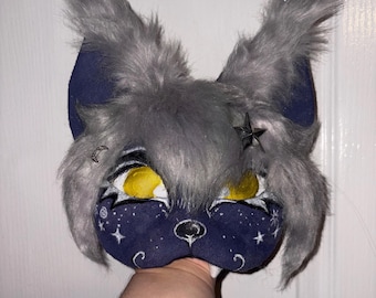 Máscara de gato Therian prefabricada - Nova