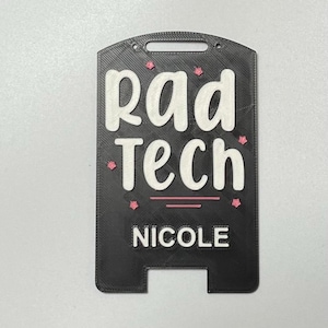 BADGE Holder RAD TECH