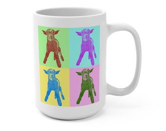 Butterbean Pop Art 15 oz Mug