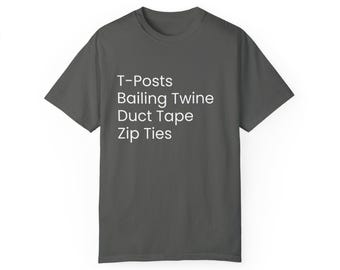 Farm Essentials Tshirt - What a Farm Runs On