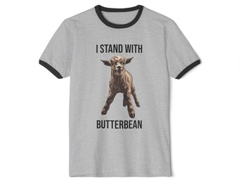 I Stand with Butterbean Ringer T-Shirt