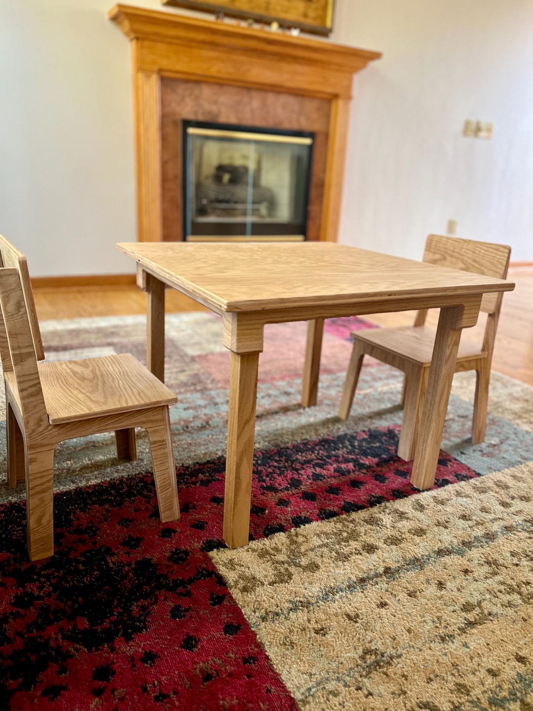 Cordia Wooden Kids Activity Table & Chair Set – Montessori-Inspired Desk for Play & Learning