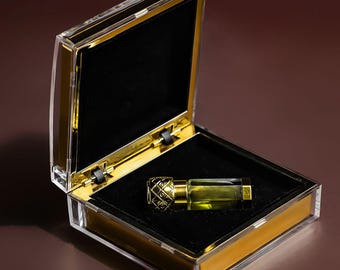 Musk Tahara, Pure Amber, Vanilla Musk, Oud in 3mL Luxury Gift Box