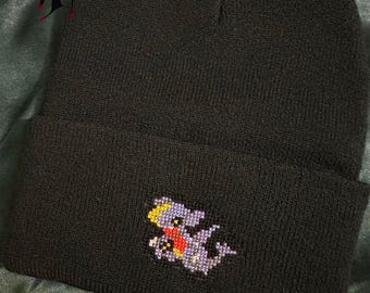 Pixelated Pokemon/Sprite Beanie