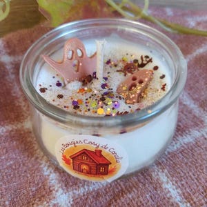 Autumn/Halloween candle with speculoos scent