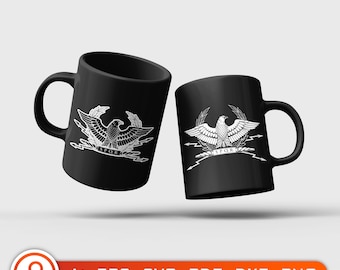 Roman SPQR Eagle SVG Bundle | Ancient Imperial Crest Vector | Ai Eps Pdf Png Dxf Files | Digital Download