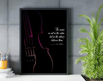 Mozart Meaningful Beautiful Quote Decorative Painting Design for Home Download