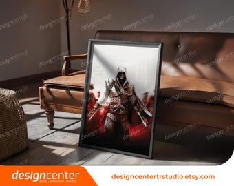 Renaissance Rogue Warrior Poster – Historical Digital Print