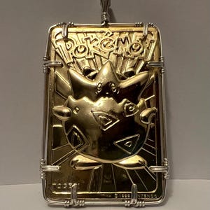 gold plated pokemon card togepi Nintendo Pokmon 23k Gold-Plated Trading 24k gold plated pokemon trading