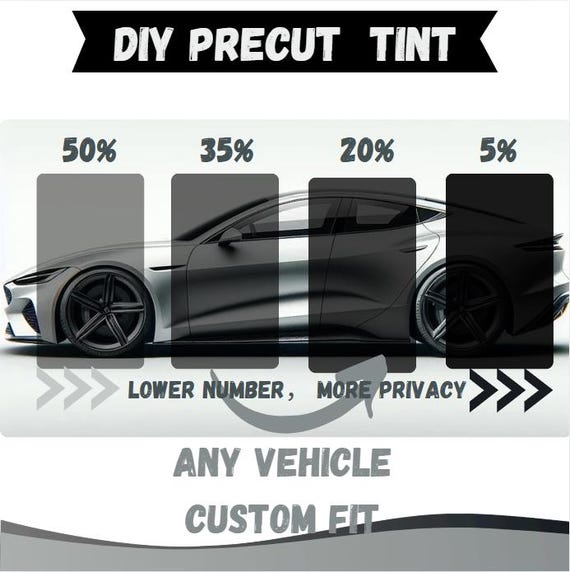 Precut Window Tint for Honda, Custom Fit, UV Block(Please include, Year, Make, Model, Body Type)