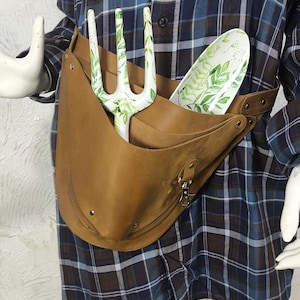 Florist tool belt, Leather tool belt for gardening