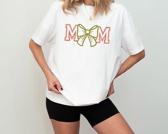 Embroidered Mama Sweatshirt, Personalized Mom Crewneck