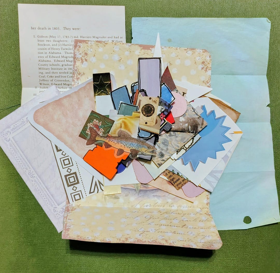 Vintage Ephemera Junk Journal Kit, Collage Paper Pack - Etsy
