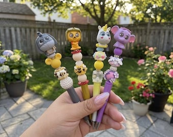Beaded pens