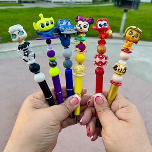 Beaded pens